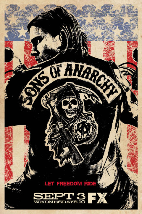 sons of anarchy poster image Merlin e Anarchy com novos episódios 
